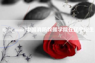 攸县中国消防救援学院在辽宁招生