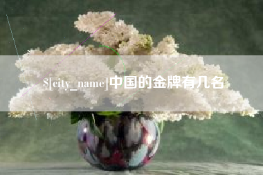 攸县中国的金牌有几名