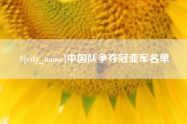 攸县中国队争夺冠亚军名单