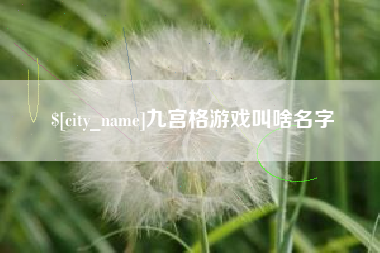 攸县九宫格游戏叫啥名字