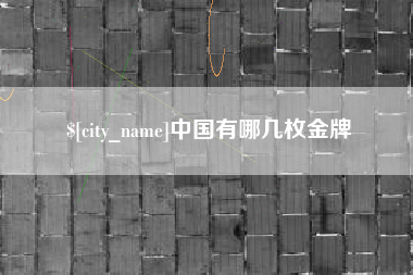 攸县中国有哪几枚金牌