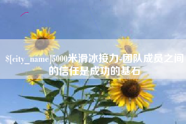 攸县5000米滑冰接力-团队成员之间的信任是成功的基石