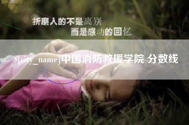 攸县中国消防救援学院 分数线