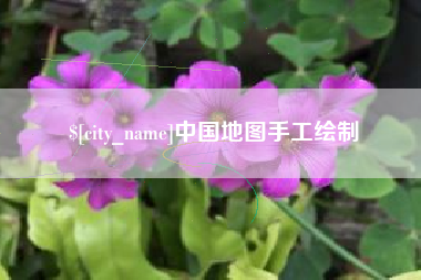 攸县中国地图手工绘制