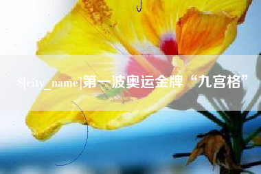 攸县第一波奥运金牌“九宫格”
