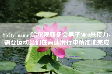 攸县哈尔滨亚冬会男子5000米接力-需要运动员们在高速滑行中精准地完成