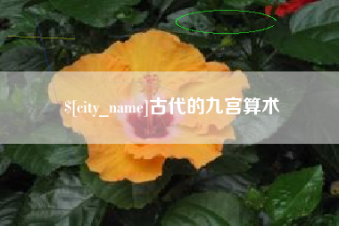 攸县古代的九宫算术