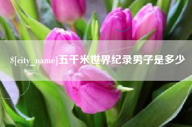 攸县五千米世界纪录男子是多少