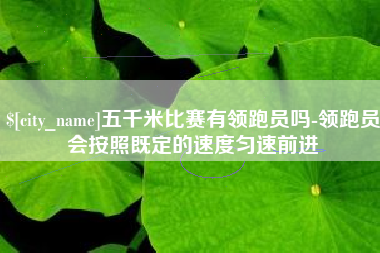 攸县五千米比赛有领跑员吗-领跑员会按照既定的速度匀速前进