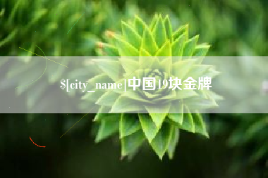 攸县中国19块金牌