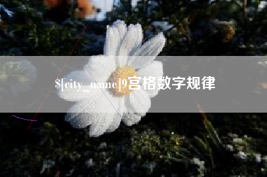 攸县9宫格数字规律